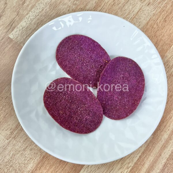 ノーブランドの紫芋チップの実際の中身