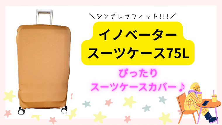 INV650DORのスーツケースカバーはこれ!シンデレラフィットを徹底レビュー